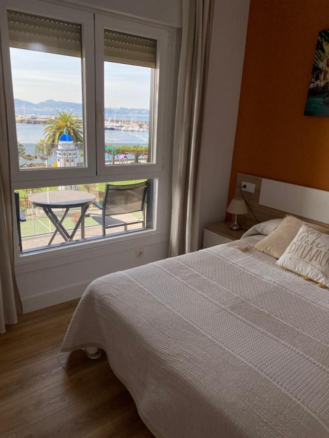 Apto. Sanxenxo-Playa Bagian luar foto