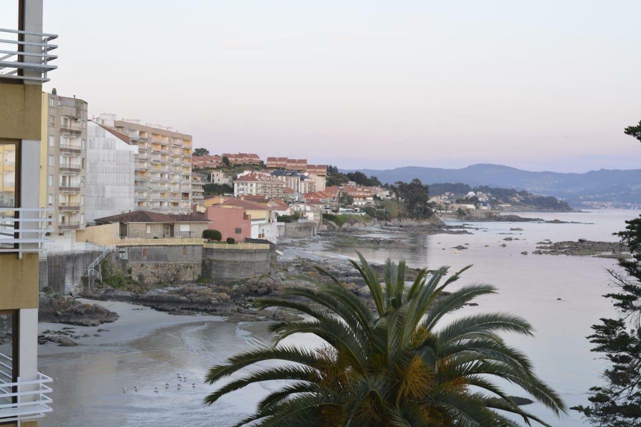 Apto. Sanxenxo-Playa Bagian luar foto