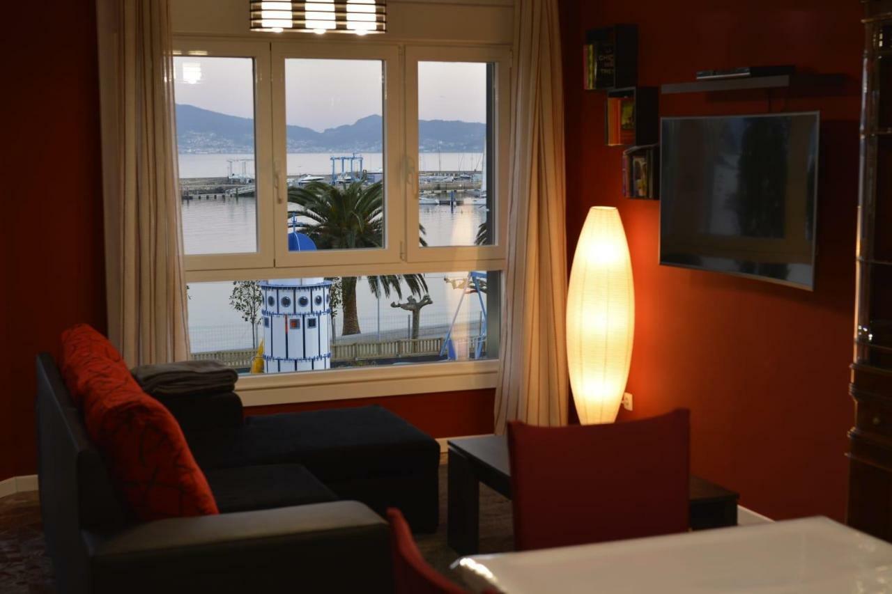 Apto. Sanxenxo-Playa Bagian luar foto