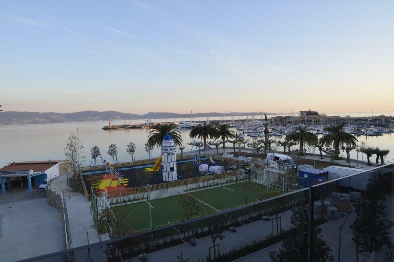 Apto. Sanxenxo-Playa Bagian luar foto