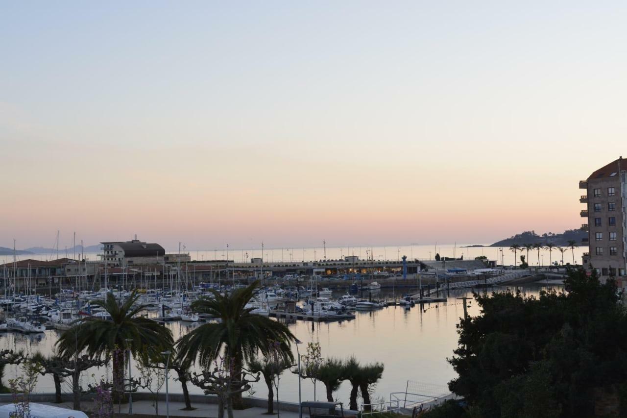 Apto. Sanxenxo-Playa Bagian luar foto